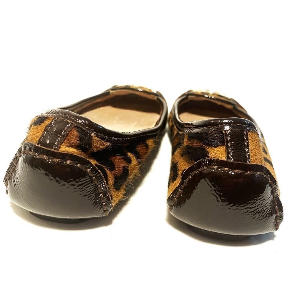 ☘️2X HP☘️ Michael Michael Kors Animal Print Calf Hair Fulton Flats (6.5) - Picture 6 of 13